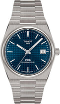 Tissot PRX 38mm, Swiss Automatic Watch for Men, Titanium Case, Blue Dial, T1378074404100