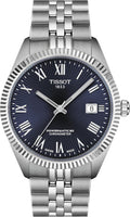 Tissot Ballade Powermatic 80 COSC 39mm, Swiss Automatic Watch for Men, Stainless Steel Case, Blue Dial, T1564081104300