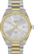 Tissot PRC 100 Solar 39mm, Swiss Solar Quartz Watch for Men, Stainless Steel Case, Silver Dial, T1514222203100