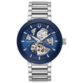 Bulova Men's Modern 3-Hand Automatic Watch, Open Aperture Dial and Edge to Edge Crystal