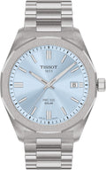 Tissot PRC 100 Solar 39mm, Swiss Solar Quartz Watch for Men, Stainless Steel Case, Blue Dial, T1514221135100