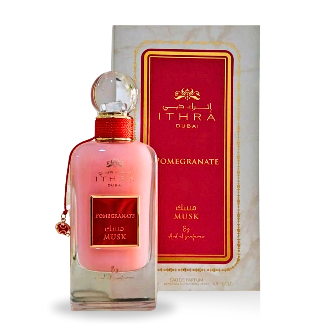 Pomegranate Musk Eau de Parfum Spray 100ml (3.4 oz) by Ard Al Zaafaran