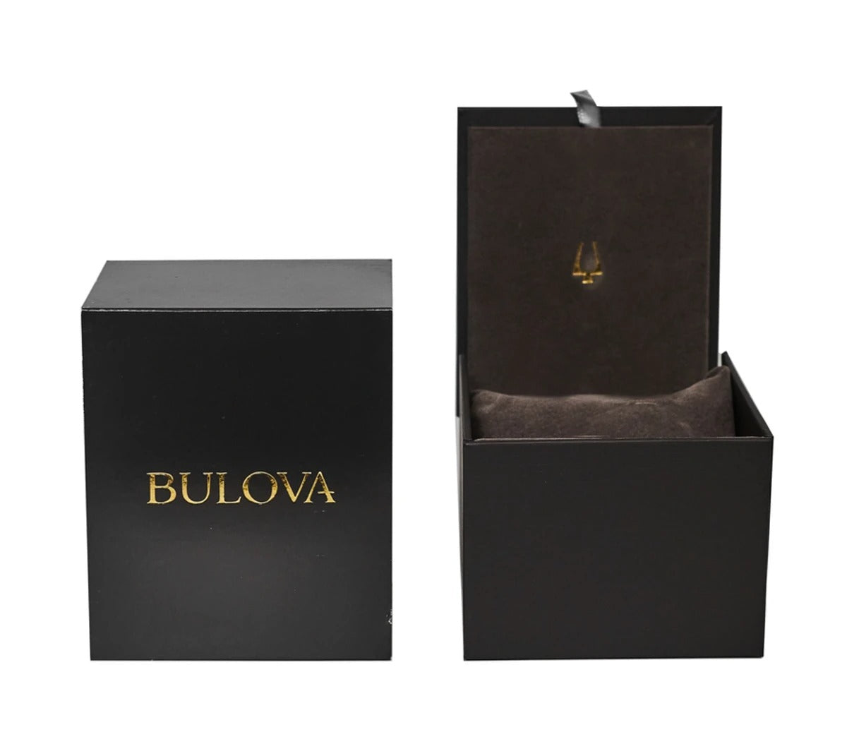 Bulova Crystal Black Mother of Pearl Dial Steel