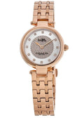 Coach Park Silver Dial Rose Gold Tone Steel Reloj de mujer