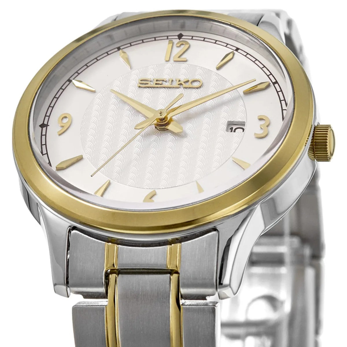 Seiko Analogue Silver Dial Steel