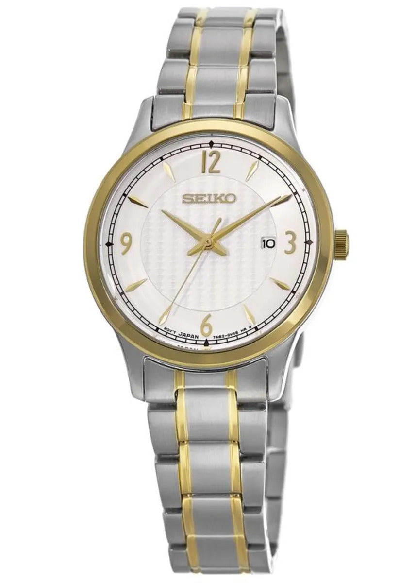 Seiko Analogue Silver Dial Steel Reloj de mujer