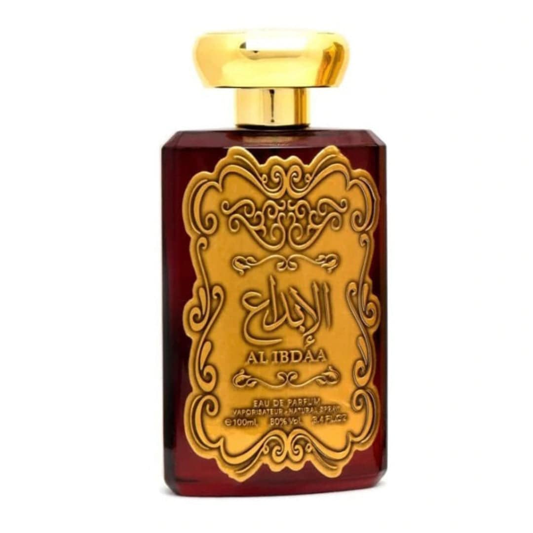 Al Ibdaa Gold EDP Women-100mL(3.4oz) by Ard Al Zaafaran(WITH VELVET POUCH)