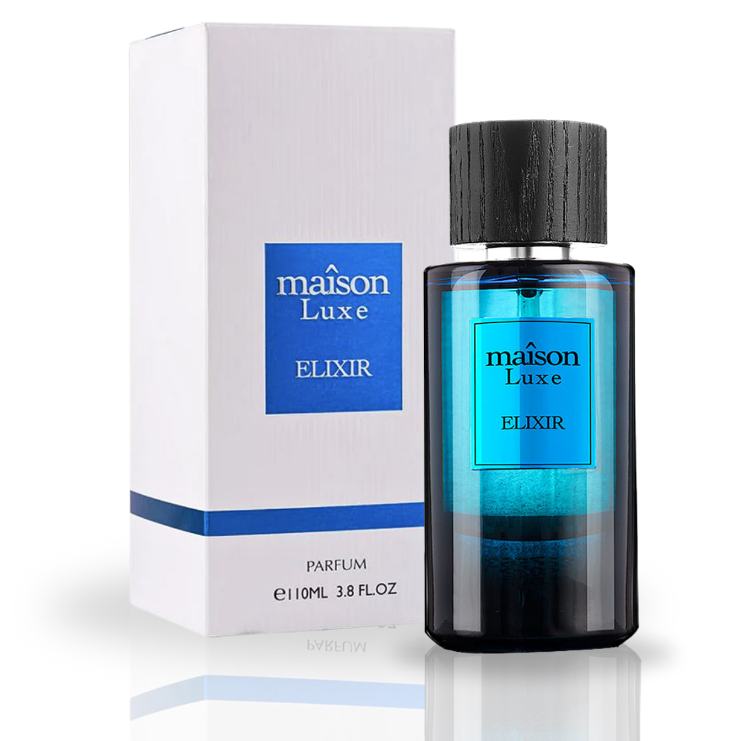 MAISON LUXE ELIXIR EDP Spray 110ML (3.8 OZ) By Hamidi | Experience The Charm Of This Exquisite Fragrance.