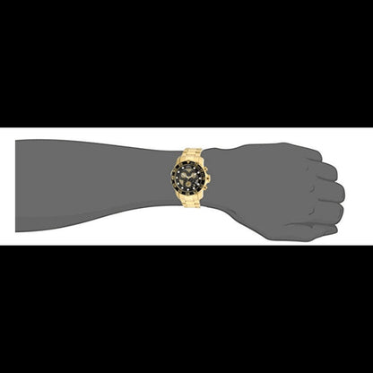 Invicta Pro Diver 18k Gold Ion-Plated Stainless Steel