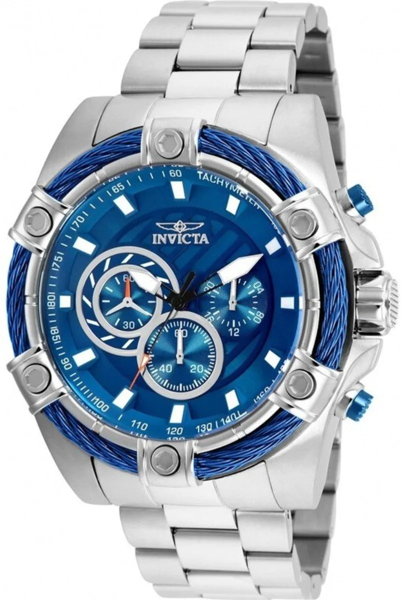 Invicta Speedway Blue Dial Steel Reloj de hombre