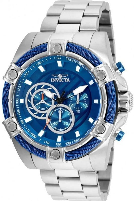 Invicta Speedway Blue Dial Steel Reloj de hombre