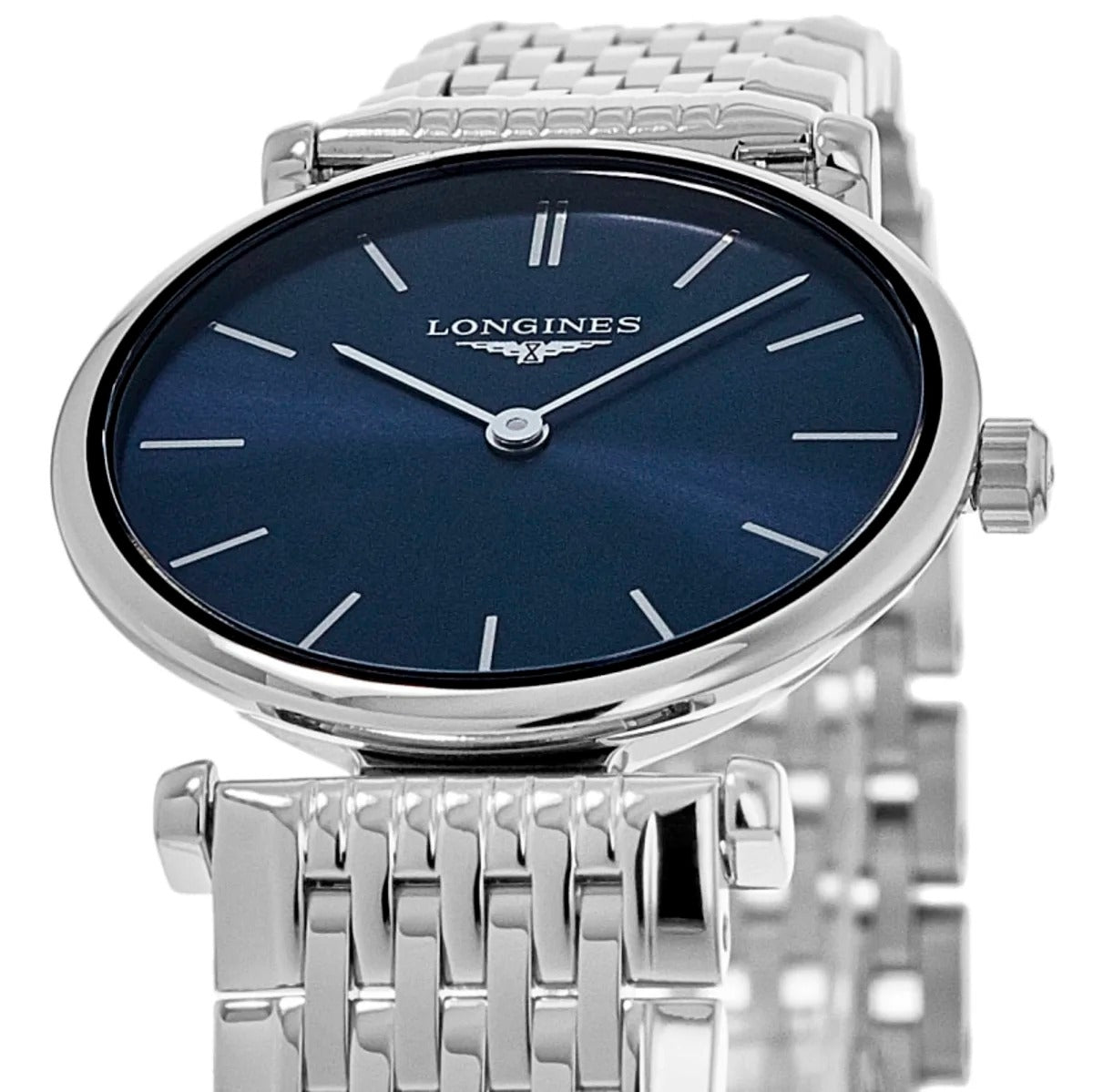 Longines La Grande Classique Quartz Blue Dial Steel