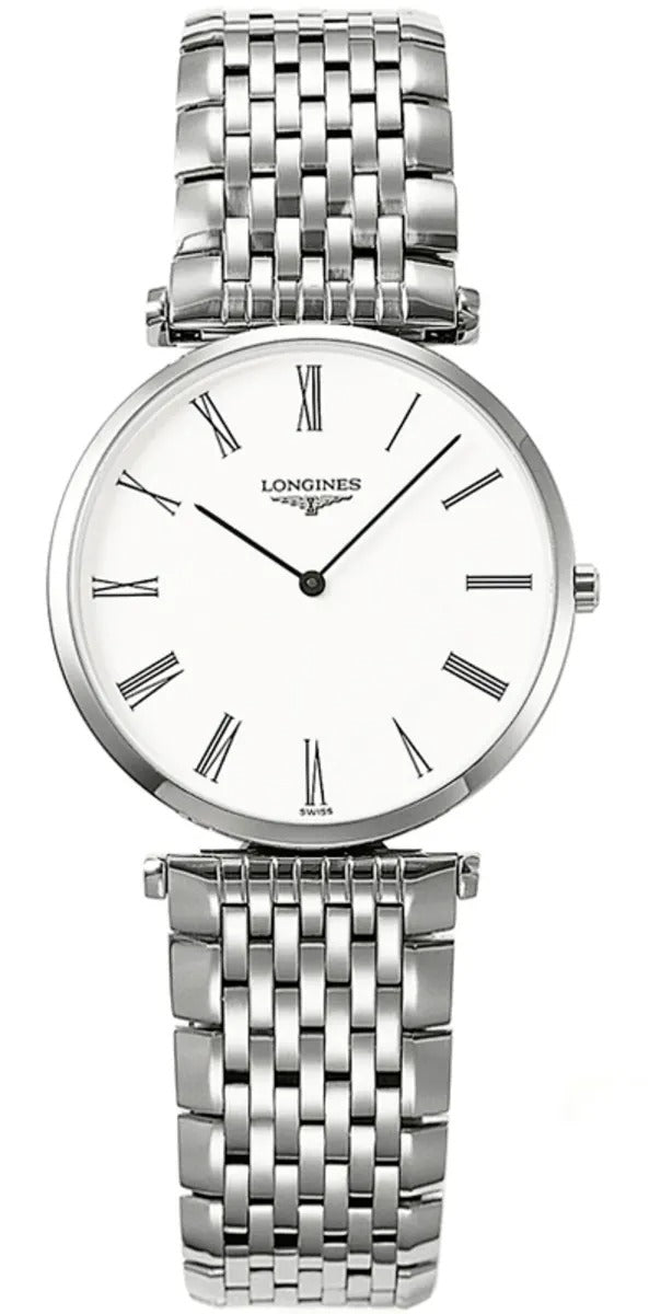 Longines La Grande Classique Quartz White Dial Stainless Steel Reloj de mujer