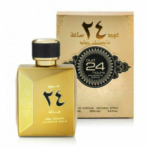 Oud 24 Hours Majestic Gold Eau de Parfum Spray 100ml (3.4oz) by Ard Al Zaafaran