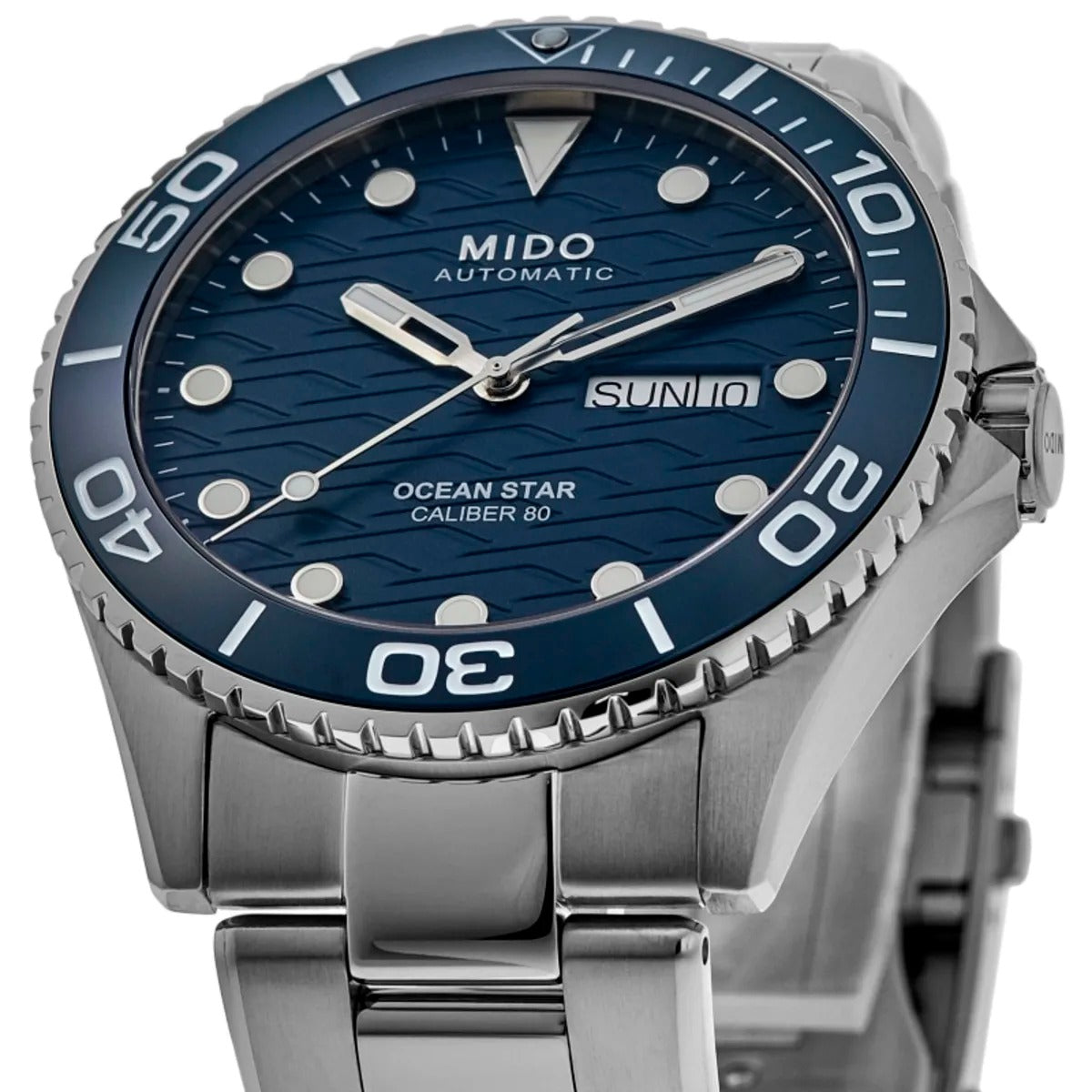 Mido Ocean Star 200 C Automatic Blue Dial Steel