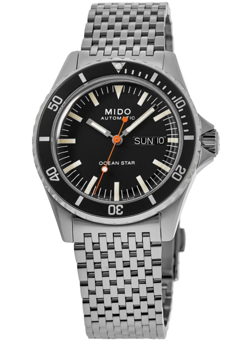 Mido Ocean Star Tribute Special Edition Black Dial Steel Reloj de hombre