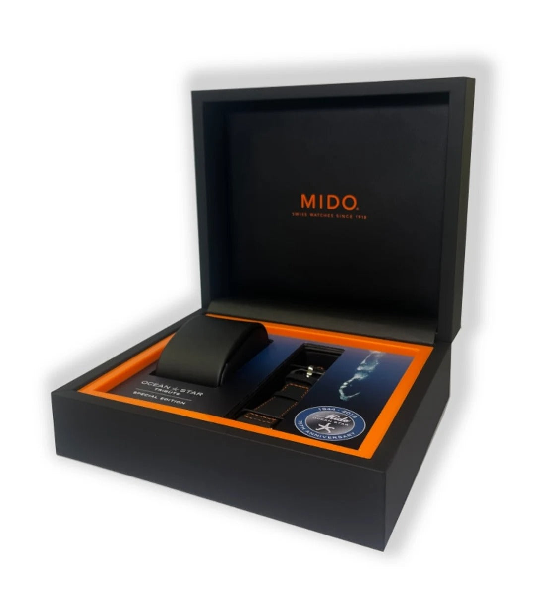Mido Ocean Star Tribute Special Edition Black Dial Steel