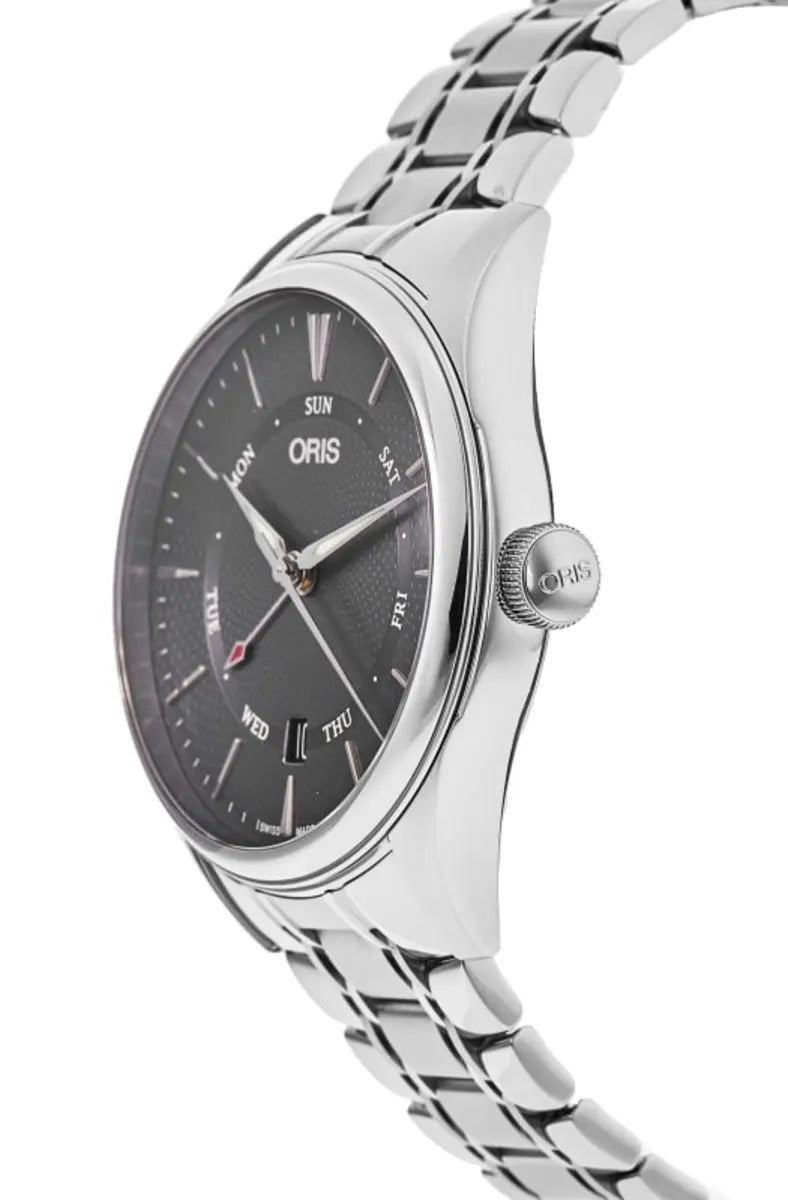 Oris Artelier Pointer Day Date Automatic Grey Dial Stainless Steel