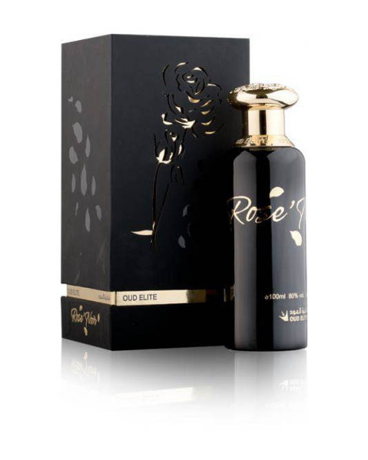 Rose Noir for Women EDP- 100 ML (3.4 oz) by Oud Elite