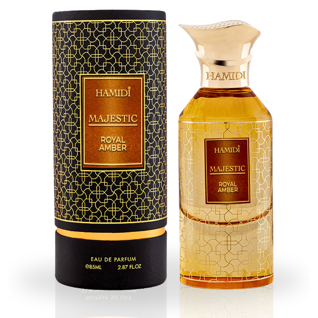 Majestic Royal Amber Eau de Parfum Spray 85ml (2.8 oz) by Hamidi