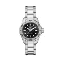 Tag Heuer Aquaracer Professional 200 Quartz Black Dial Steel Reloj de mujer