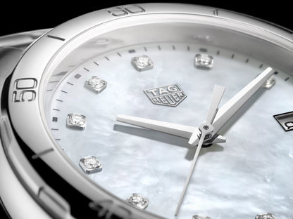 Tag Heuer Formula 1 Quartz Mother Of Pearl Diamond Dial Steel