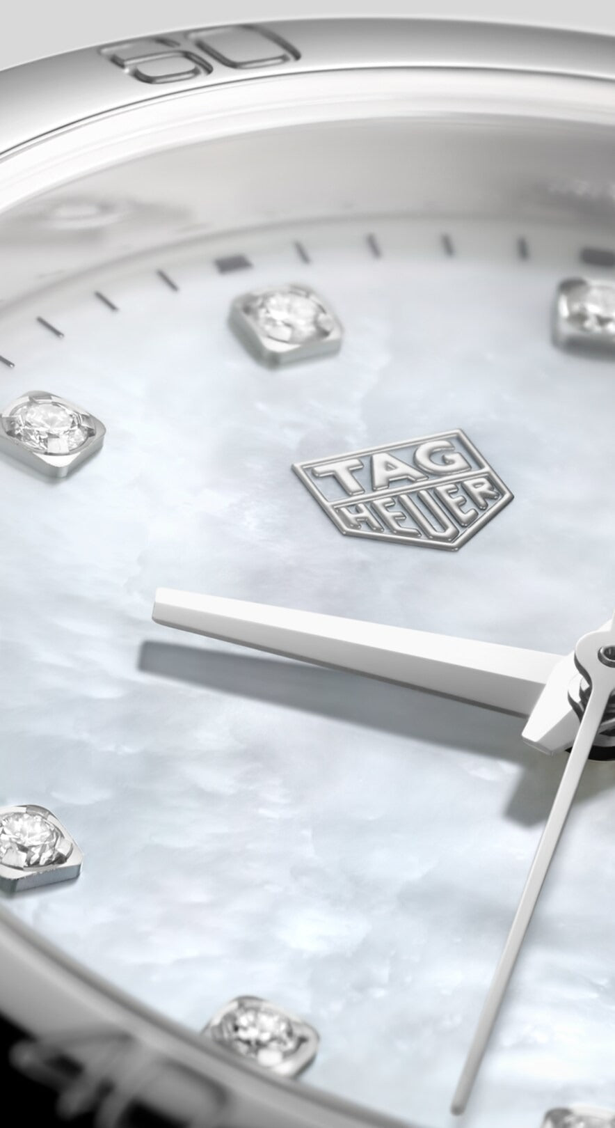 Tag Heuer Formula 1 Quartz Mother Of Pearl Diamond Dial Steel