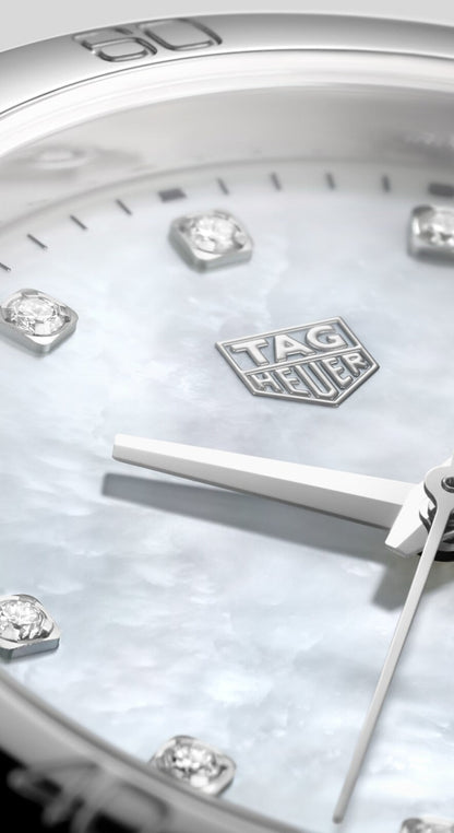 Tag Heuer Formula 1 Quartz Mother Of Pearl Diamond Dial Steel