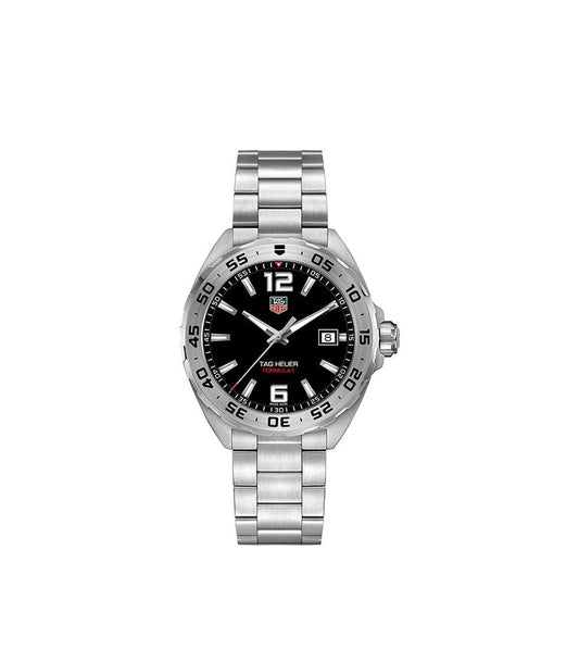 Tag Heuer Formula 1 Quartz 41mm Black Dial Steel Reloj de hombre
