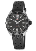 Tag Heuer Formula 1 Quartz Black Dial Rubber Strap Reloj de hombre