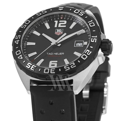 Tag Heuer Formula 1 Quartz Black Dial Rubber Strap