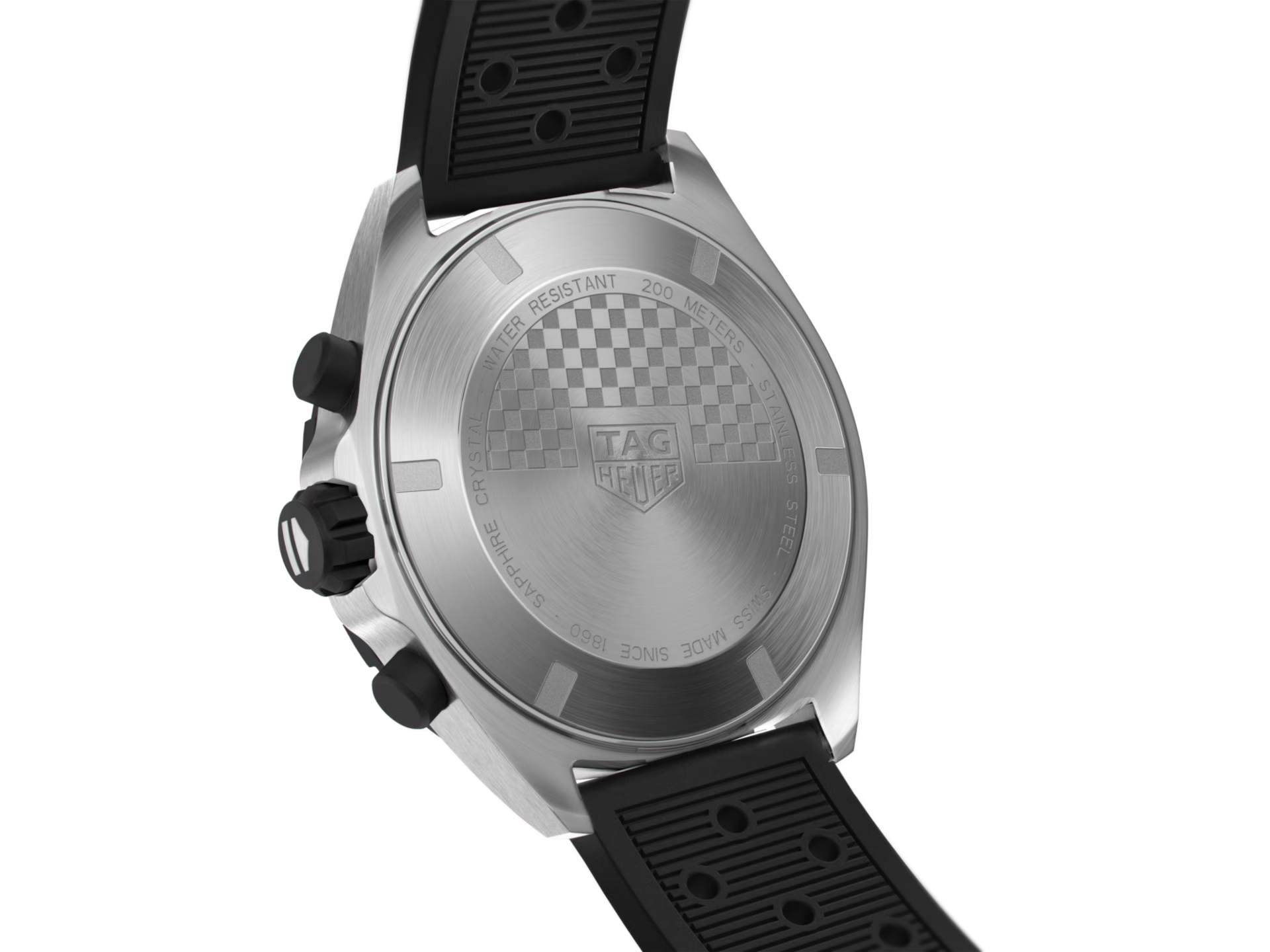 Tag Heuer Formula 1 Quartz Chronograph Black Dial Rubber Strap