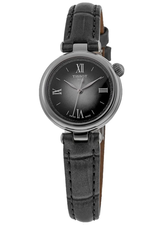 Tissot Desir Powermatic 80 Silver Dial Leather Strap Reloj de mujer