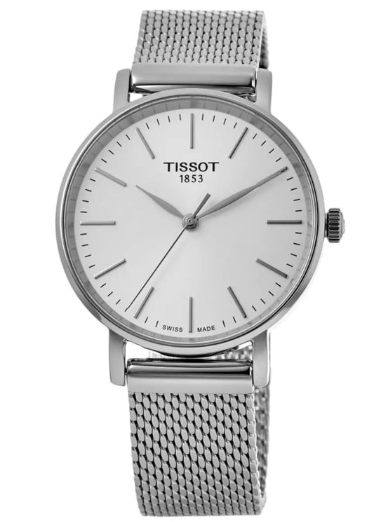 Tissot Everytime Lady Quartz White Dial Steel Reloj de mujer