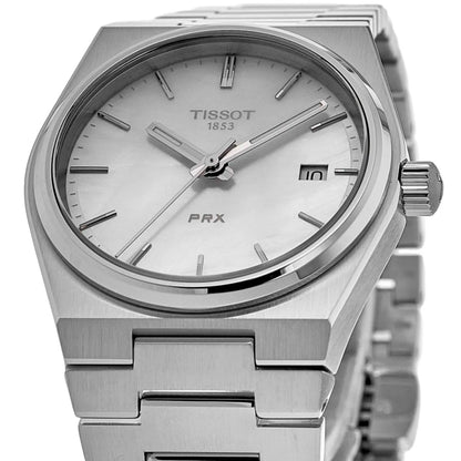 Tissot PRX 35mm Quartz Mother of Pearl Dial Steel