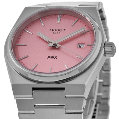 Tissot PRX 35mm Quartz Pink Dial Steel