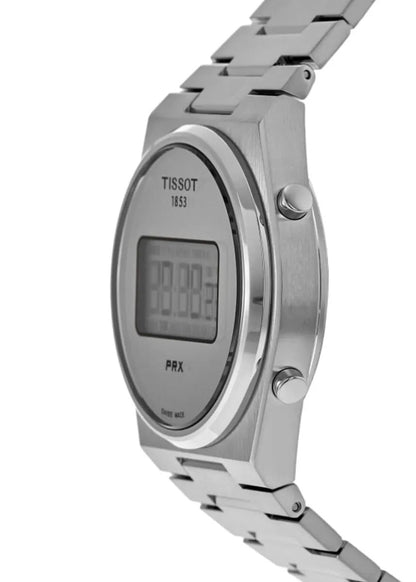 Tissot PRX 39mm Silver Digital Dial Steel