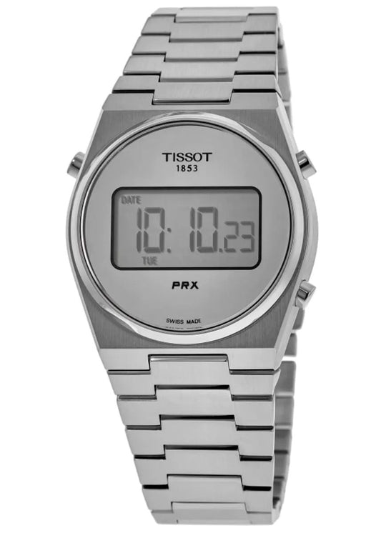 Tissot PRX Digital 35mm Silver Dial Steel Reloj de mujer