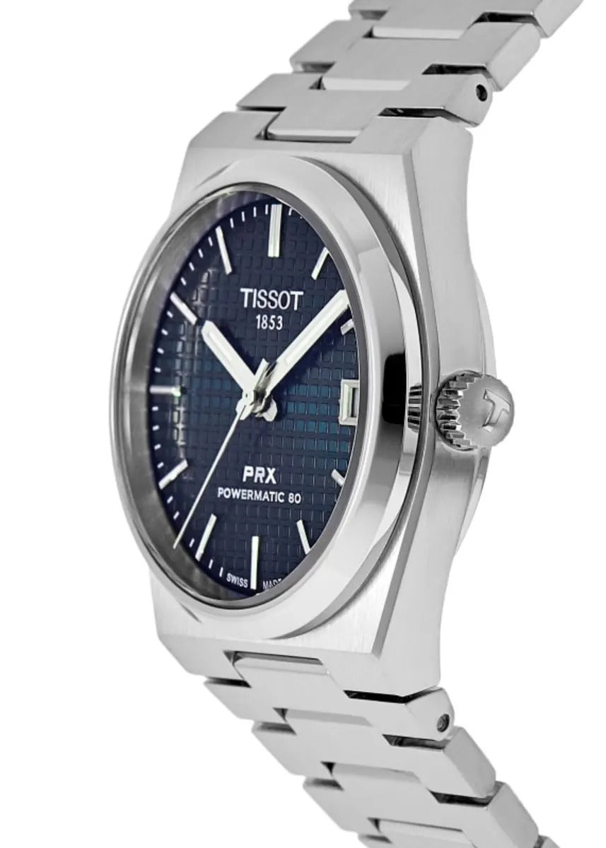 Tissot PRX Powermatic 80 35mm Automatic Blue Dial Steel Unisex Watch