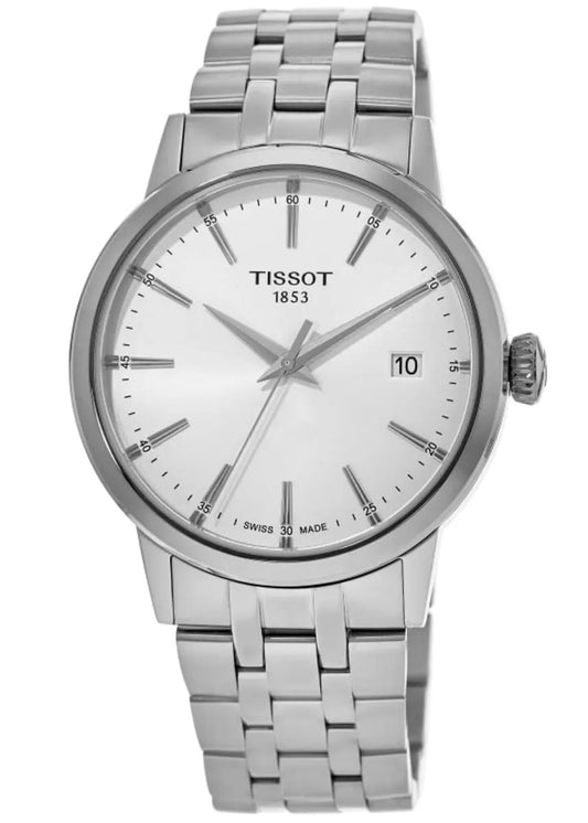 Tissot Classic Dream Silver Dial Steel Reloj de hombre