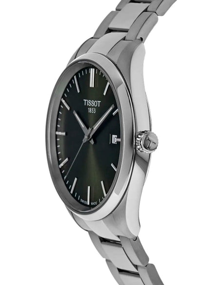Tissot PR 100 Quartz Green Dial Stainless Steel
