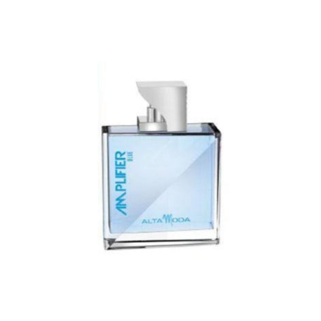 Amplifier (Blue) EDT- 100 ML (3.4 oz) by Alta Moda (BOTTLE WITH VELVET POUCH)