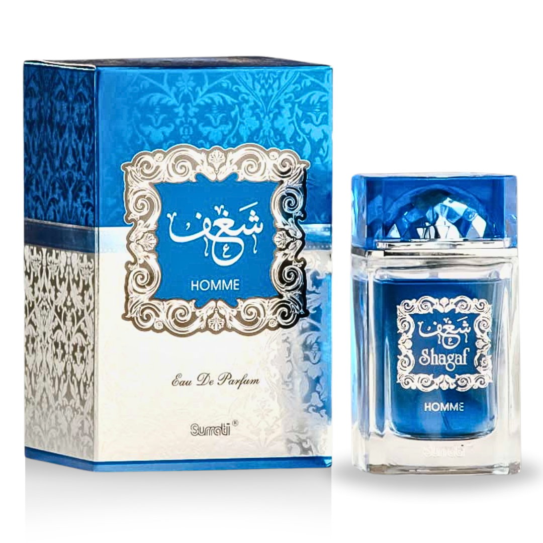 Shaghaf Homme EDP 100ML (3.4 OZ) by SURRATI, Exotic Fragrances for Men & Women.