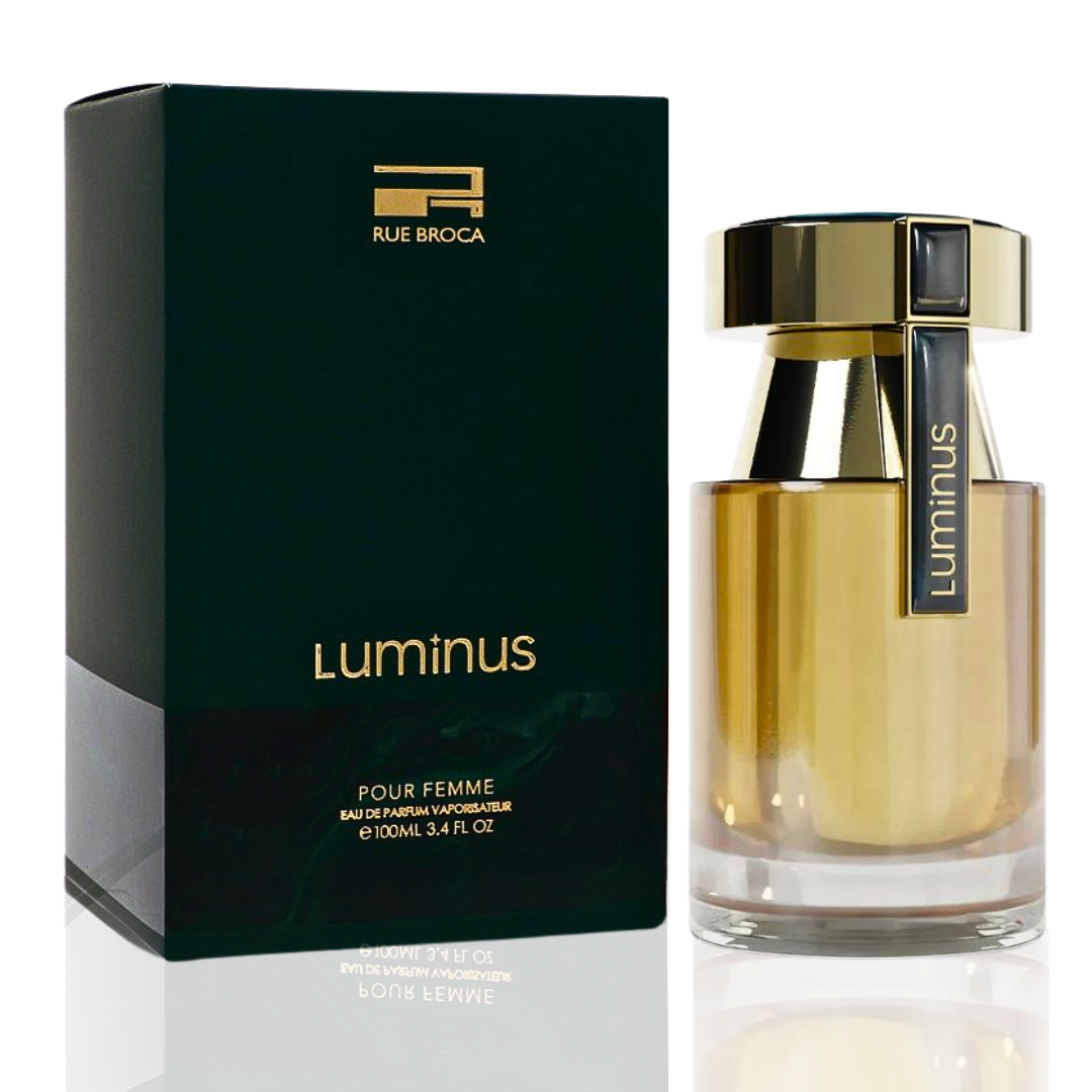 Luminus Pour Femme EDP Spray 100ML (3.4OZ) By RUE BROCA | Floral, Fruity, Refreshing Feminine Fragrance.