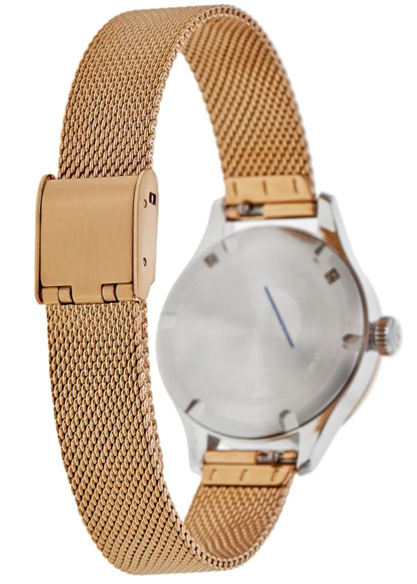 Victorinox Swiss Army Alliance XS Quartz Mother of Pearl Crystal Dial Two-Tone Steel