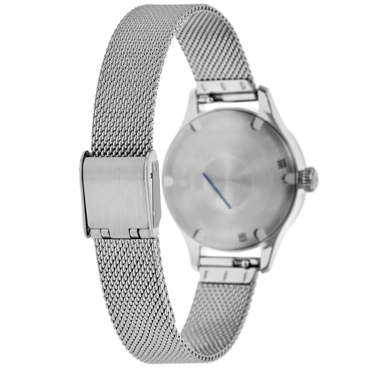 Victorinox Swiss Army Alliance XS Quartz Silver Crystal Dial Steel Mesh Band