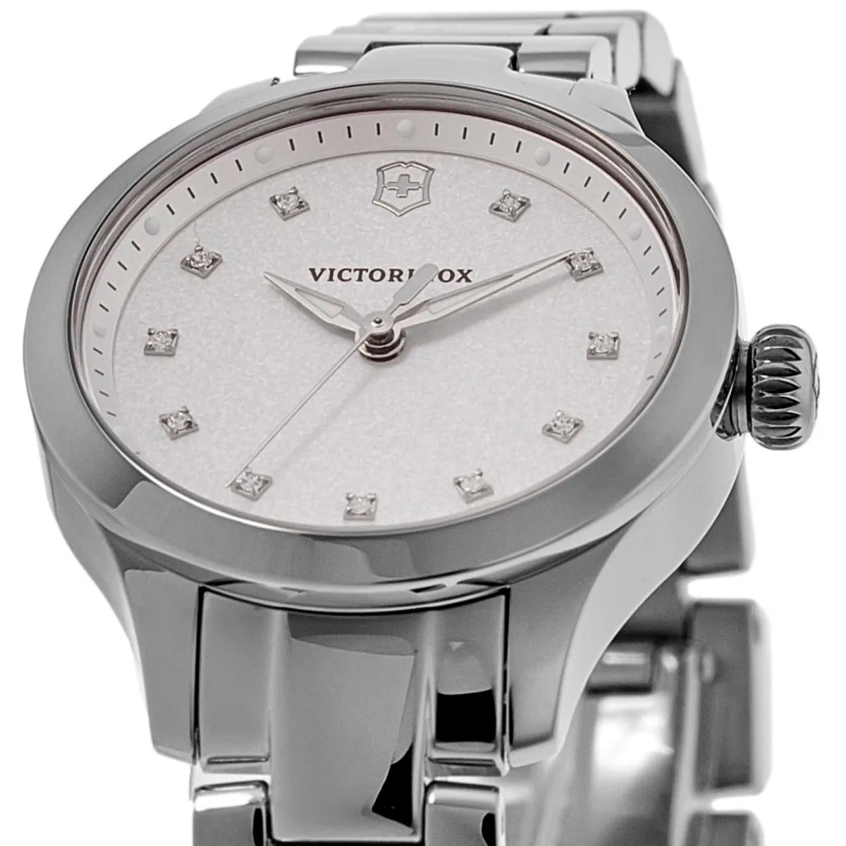 Victorinox Swiss Army Alliance XS Quartz White Crystal Dial Steel