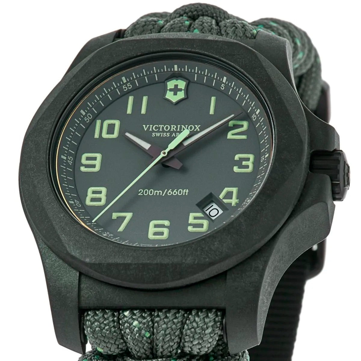 Victorinox Swiss Army I.N.O.X. Carbon Grey Dial Nylon Strap