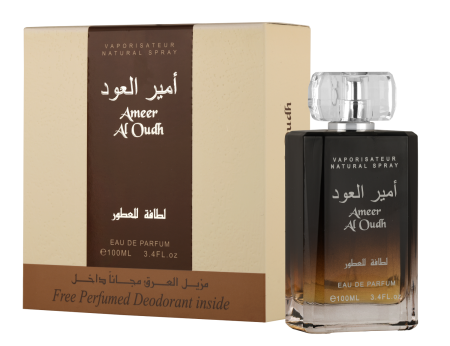 Ameer Al Oudh Eau de Parfum Spray 100ml (3.4 oz) by Lattafa