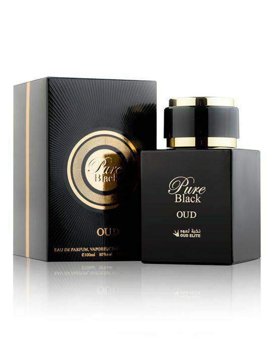 Pure Black Oud for Men EDP - 100 ML (3.4 oz) by Oud Elite